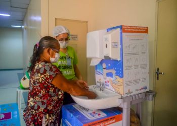 Prevenção: Hospital Regional do Baixo Amazonas alerta sobre higienização das mãos