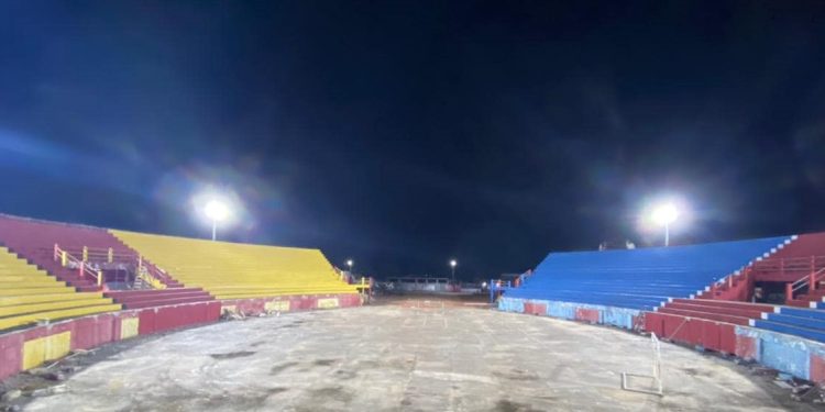 Com a proximidade do Festribal 2022, Tribódromo conta com iluminação de LED