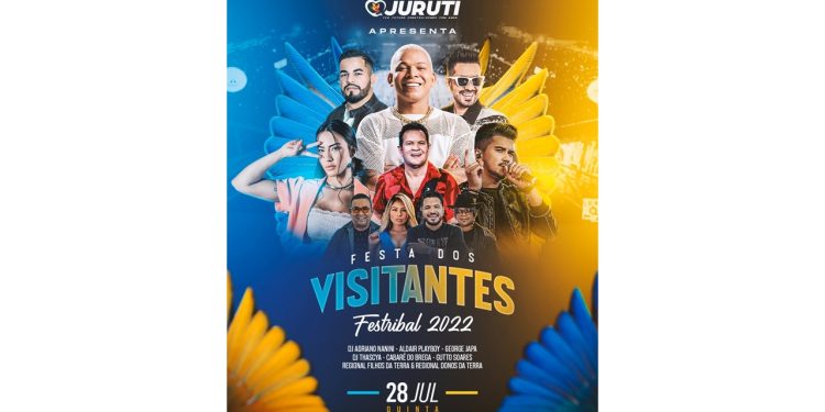 Festa dos Visitantes terá show de Aldair PlayBoy e Cabaré do Brega em Juruti