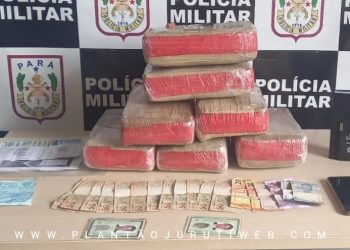 Polícia Militar prende duas pessoas por tráfico de drogas em Juruti