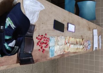 Polícia prende homem por tráfico de drogas, em Terra Santa