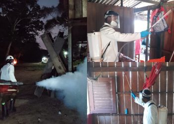 Em Oriximiná, comunidades recebem apoio com ações de prevenção e combate à malária