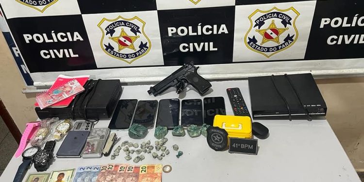 Após denuncias, polícia fecha boca de fumo, prende uma pessoa e apreende dois menores de idade em Oriximiná