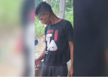 Pai entrega à polícia filho suspeito de matar jovem com facada no abdômen em Oriximiná