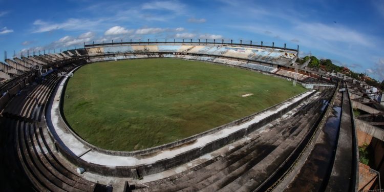 Em Santarém, Estádio Colosso do Tapajós passa por obras de reconstrução e ampliação
