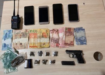 Em Óbidos, Mulher é presa com droga, arma e munição no Bairro São Francisco