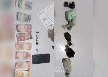 Homem é preso por tráfico de drogas em Oriximiná após ser flagrado com entorpecentes dentro de capacete