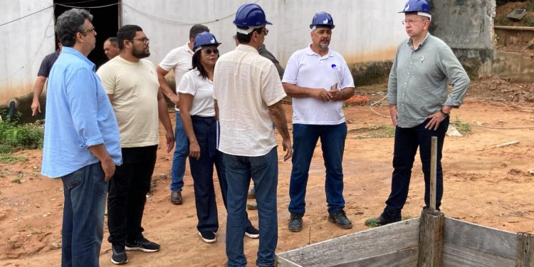 Cosanpa faz vistoria técnica às unidades de abastecimento de água em Oriximiná