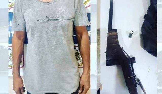 Homem é preso por porte ilegal de arma de fogo em Oriximiná