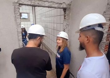 Vice-governadora visita canteiro de obras de unidades do programa Creches Por Todo o Pará