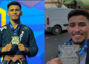 Em Paris, oriximinaense brilha e conquista Medalha de Prata no Campeonato Europeu de Jiu-jitsu