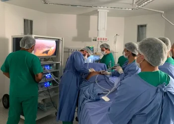 Hospital de Oriximiná realiza primeira cirurgia por vídeo para retirada da vesícula biliar.
