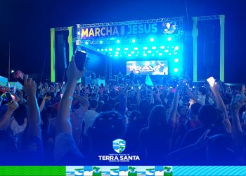 Marcha para Jesus reúne milhares de fiéis e movimenta Terra Santa com programação religiosa e cultural
