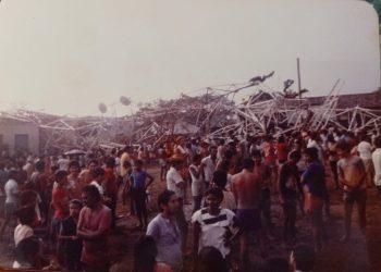 Fotos inéditas revelam os escombros do “Sinistro de 23 de setembro de 1985”