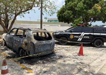 Polícia Civil investiga incêndio em veículo no estacionamento do Hospital Municipal de Oriximiná