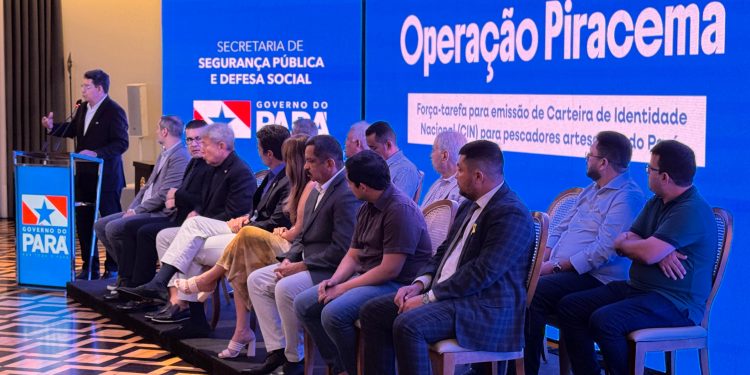 Deputado João Pingarilho participa do lançamento da Operação Piracema no Pará