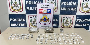 Polícia Militar apreende drogas durante fiscalização em transporte fluvial no porto de Oriximiná