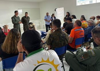 Força Aérea Brasileira realiza visita técnica para planejar operação com atendimentos de saúde em Oriximiná