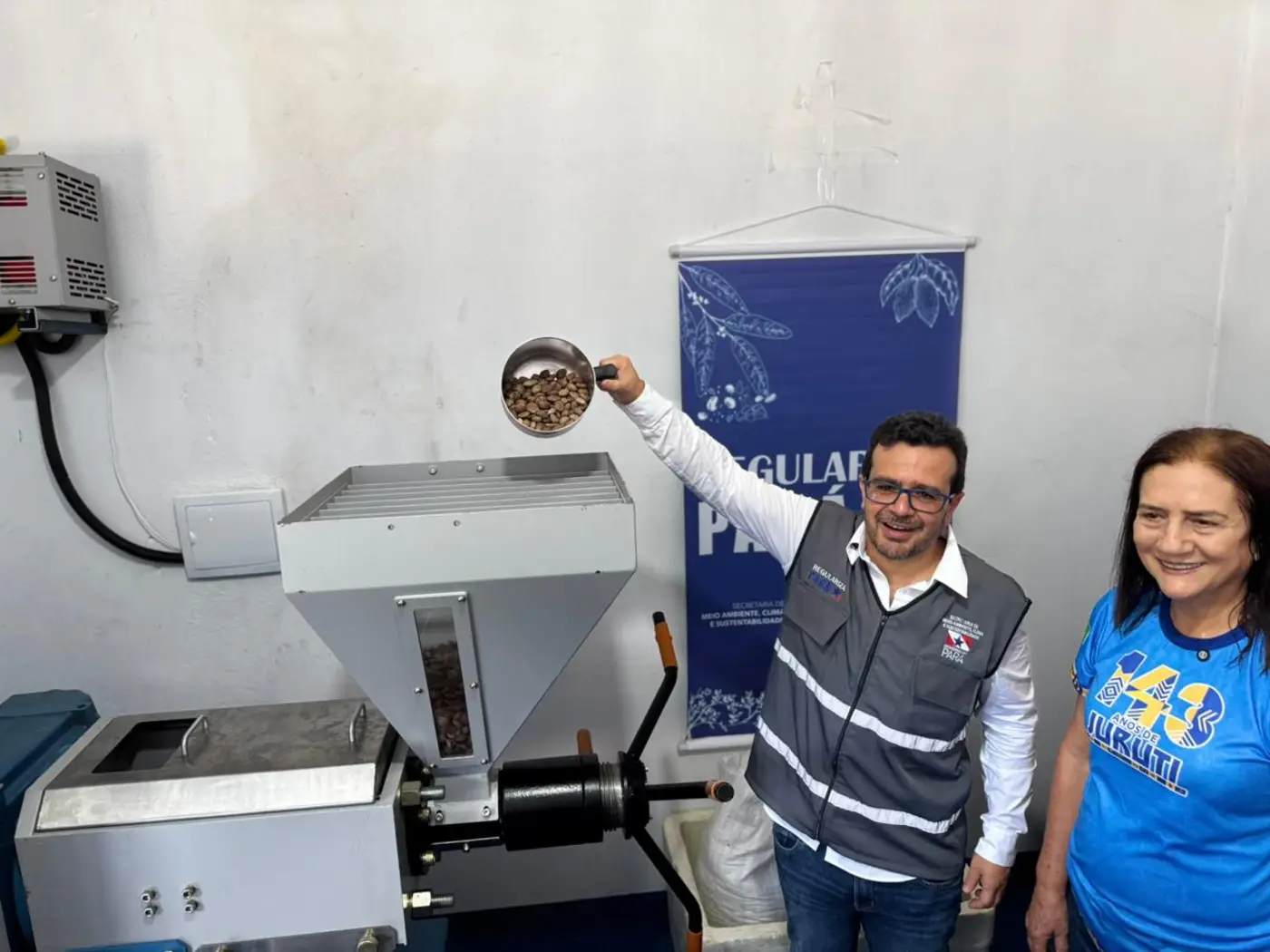 Secretário adjunto de Gestão e Regularidade Ambiental da Semas, Rodolpho Bastos, mostra a força de uma construção coletiva - Foto: Arthur Sobral