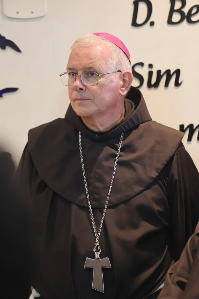 O bispo de Óbidos e presidente da Santa Casa, Dom Bernardo Johannes Bahlmann, celebra a parceria como um passo histórico para o povo do Baixo Amazonas - Foto: Bruno Cruz / Ag. Pará