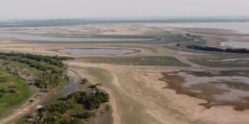 No município, cerca de 23.010 pessoas estão sendo afetadas pela seca histórica de 2023 – Foto: Divulgação/PMO